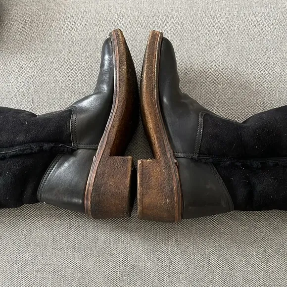 Maison Martin Margiela Leather/ Suede Winter Boots