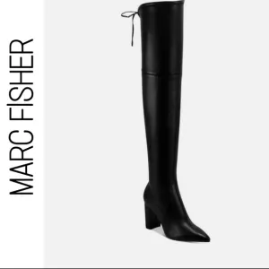Marc Fisher Faux-Leather Over the Knee Dress Boots in Different Sized