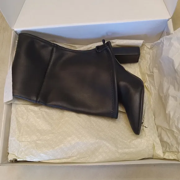 Marc Fisher Faux-Leather Over the Knee Dress Boots in Different Sized