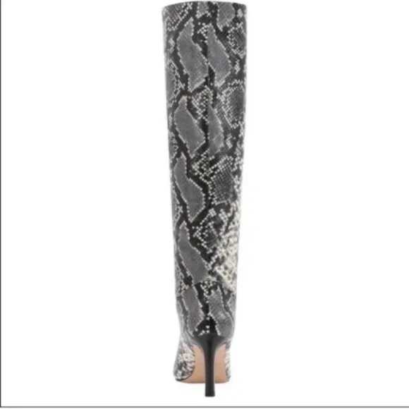 Marc Fisher Zadia 2 Faux Snake Boots Tall s 7