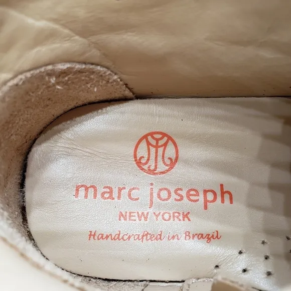 Marc Joseph | NIB Houston Bootie Pink Nobuck Leather Lace Up Boots Girl's 11