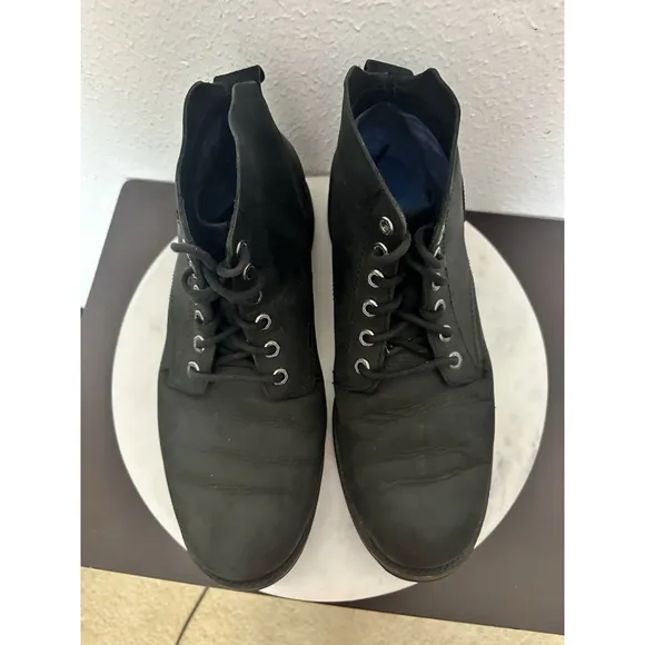 Mark Nason x Skechers Ashton Chukka Boots Mens 13 Black Leather Lace Up Logo