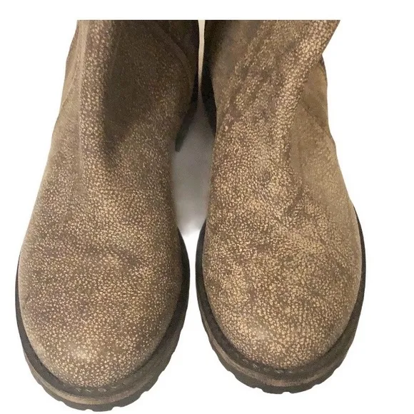 Matisse Distressed leather Roady Moto Boots size 8 Made in Brazil