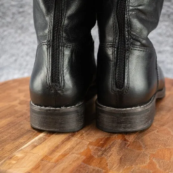 Matisse Yorker Wide Calf Black Riding Style Boots Women's Size 7.5 W EUC