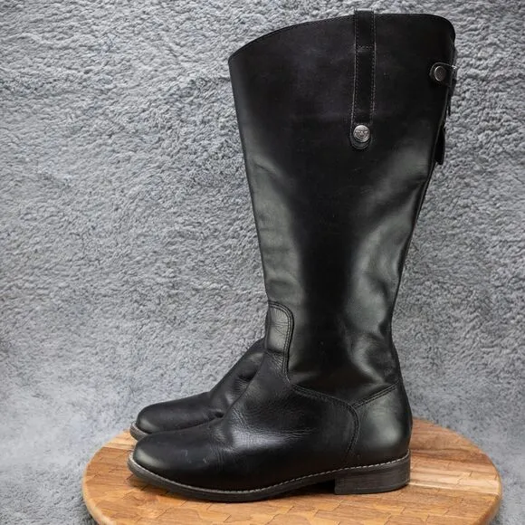 Matisse Yorker Wide Calf Black Riding Style Boots Women's Size 7.5 W EUC