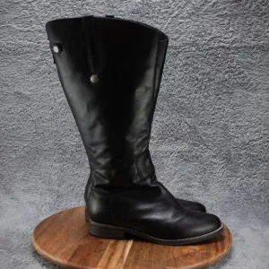 Matisse Yorker Wide Calf Black Riding Style Boots Women's Size 7.5 W EUC