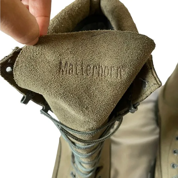 Matterhorn Sag Green Vibram Gore-tex Insulated Field Boots Mens 12 M Steel Toe
