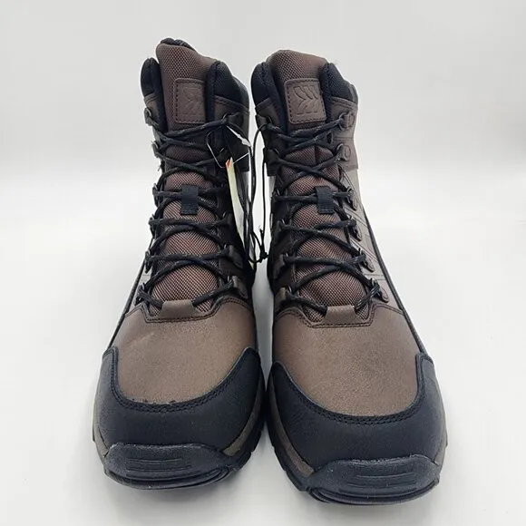 Mens Brown &amp; Black Rowan Winter Boots Snow Waterproof All in Motion Size 13