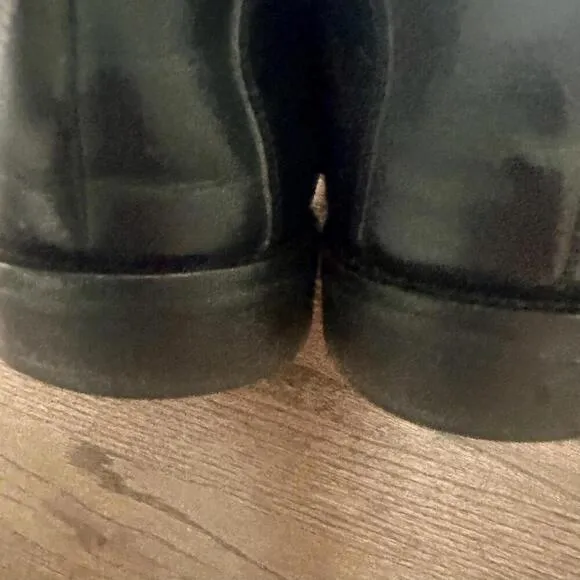 Men's Cable &amp; Co Black Leather Boots US 9D