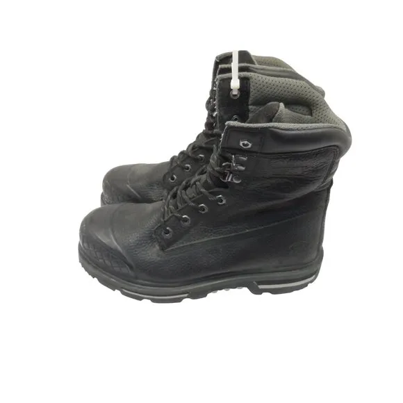 Men's Dakota 529 T-Max Insulated Leather Work Boots Black Size 10 Durable