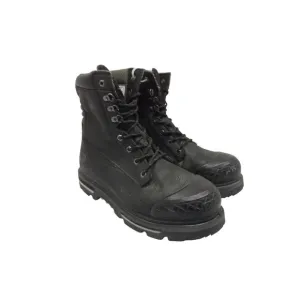 Men's Dakota 529 T-Max Insulated Leather Work Boots Black Size 10 Durable