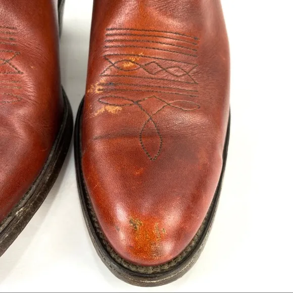 Mens Frye 2356 Distressed Cowboy Boots
