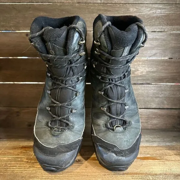 Mens Salomon X‎ Ultra Trek GTX Athletic Mid Hiking Trail Boots Sneakers Size 9.5