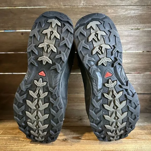Mens Salomon X‎ Ultra Trek GTX Athletic Mid Hiking Trail Boots Sneakers Size 9.5