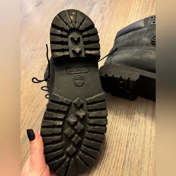 Men’s Timberland black waterproof winter boots