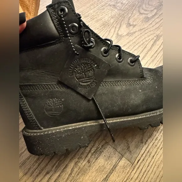 Men’s Timberland black waterproof winter boots