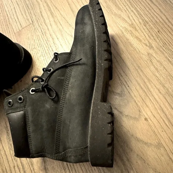 Men’s Timberland black waterproof winter boots