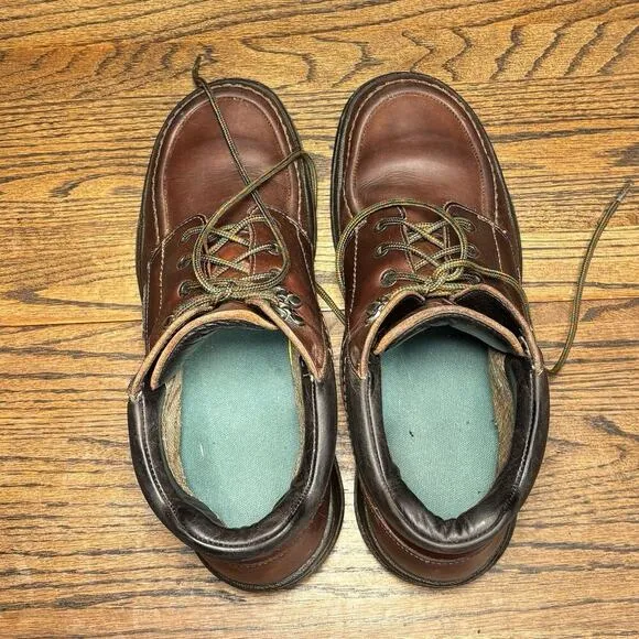 Mephisto Brown Leather Jim GT Hudson Moc Toe Hiking Work Boots Men’s 10.5