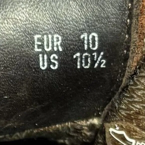 Mephisto Brown Leather Jim GT Hudson Moc Toe Hiking Work Boots Men’s 10.5