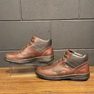 Mephisto Brown Leather Jim GT Hudson Moc Toe Hiking Work Boots Men’s 10.5