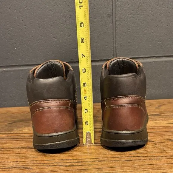 Mephisto Brown Leather Jim GT Hudson Moc Toe Hiking Work Boots Men’s 10.5