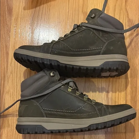 Mephisto Gray/Brown Leather Boots
