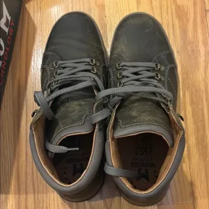 Mephisto Gray/Brown Leather Boots