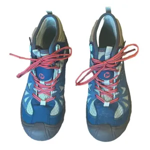 Merrell Capra Mid Waterproof Hiking Boots Blue Teal Mens 5 UK 4 Womens 7.5‎