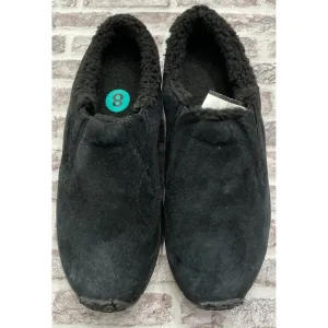 Merrell Men's 8 M Jungle Moc Slip On Shoes Suede Black Sherpa Lined J004147 New