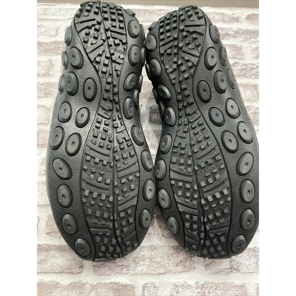 Merrell Men's 8 M Jungle Moc Slip On Shoes Suede Black Sherpa Lined J004147 New