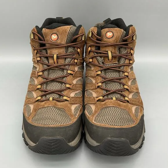 Merrell Men’s Moab 3 Waterproof Hiking Boots Brown Size 11W