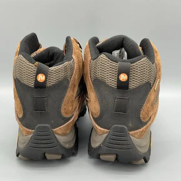Merrell Men’s Moab 3 Waterproof Hiking Boots Brown Size 11W