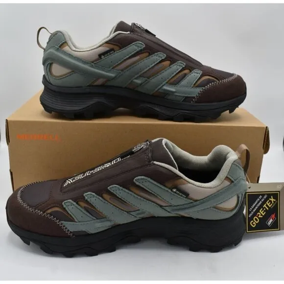 Merrell Mens Size 11.5 MOAB Speed Zip GTX Gore-Tex Waterproof Hiking Shoes