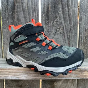 Merrell Moab FST Mid kids Hiking Boots Waterproof
