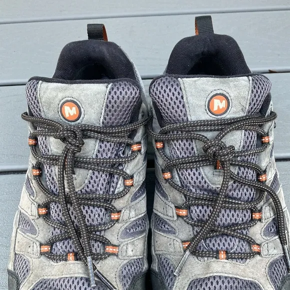 Merrell Moab Men’s Hiking Boots Leather/Mesh Upper Granite Size 11W