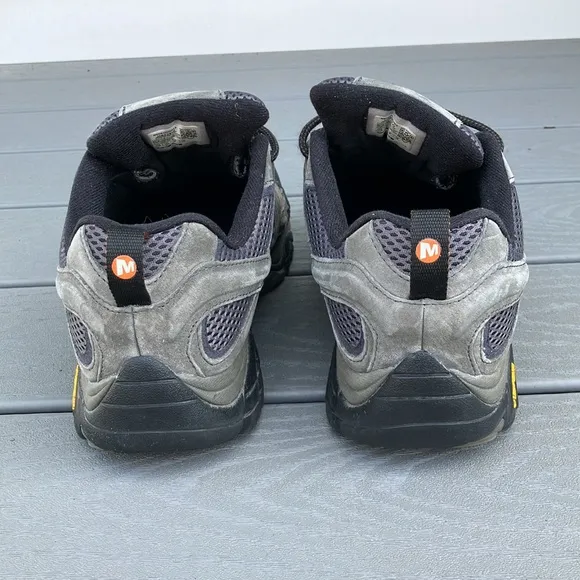 Merrell Moab Men’s Hiking Boots Leather/Mesh Upper Granite Size 11W