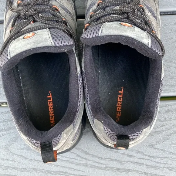 Merrell Moab Men’s Hiking Boots Leather/Mesh Upper Granite Size 11W