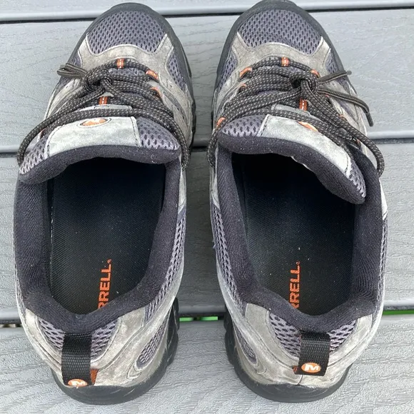 Merrell Moab Men’s Hiking Boots Leather/Mesh Upper Granite Size 11W