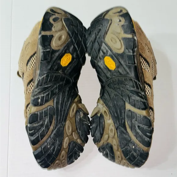 Merrell Moab Ventilator Hiking Boots Men’s 11 Brown Gorpcore Outdoor Vibram Sole