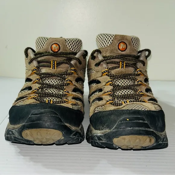 Merrell Moab Ventilator Hiking Boots Men’s 11 Brown Gorpcore Outdoor Vibram Sole