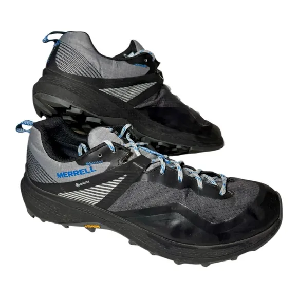 Merrell MQM 3 GORE-TEX Hiking Walking Shoes Waterproof Grey Blue GTX Men’s 12