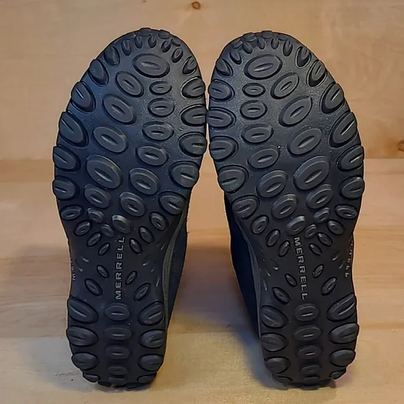 Merrell Polor Tech Tundra Black Suede Youth Winter Boots