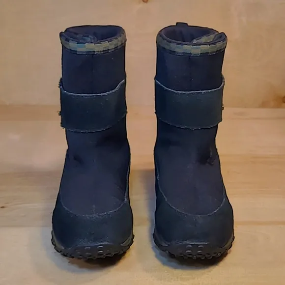 Merrell Polor Tech Tundra Black Suede Youth Winter Boots