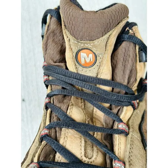 Merrell Pulse II Waterproof Mid Brown Performance Hiking Shoes Men’s US11 / EU45