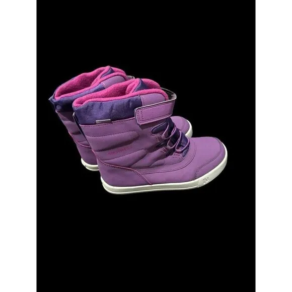 Merrell Storm kids girls purple snow boots 3