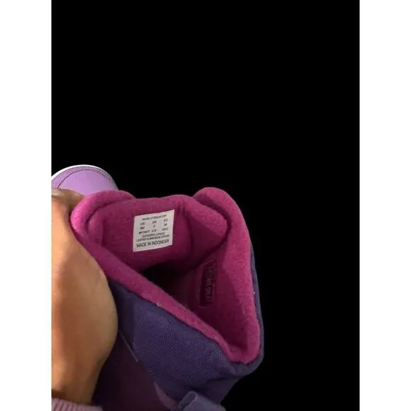 Merrell Storm kids girls purple snow boots 3