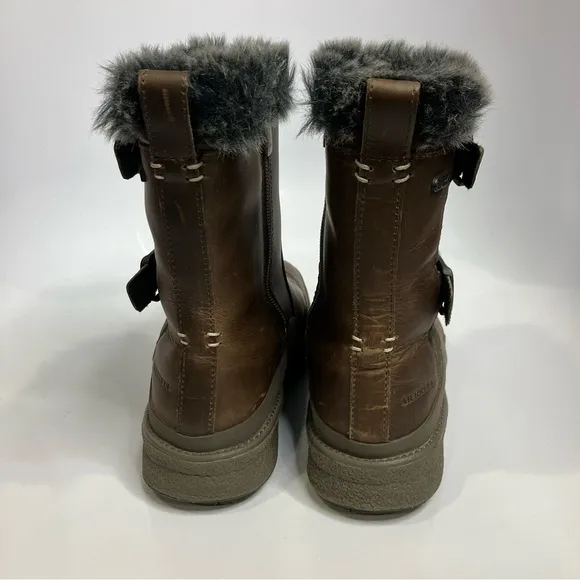 Merrell Tremblant Ezra boots arctic grip winter boots brown size 7