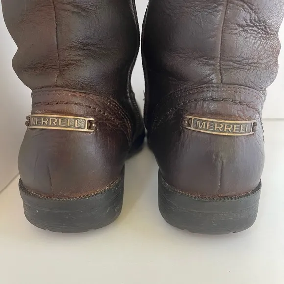 Merrell Vera Peak Brown Leather Boots