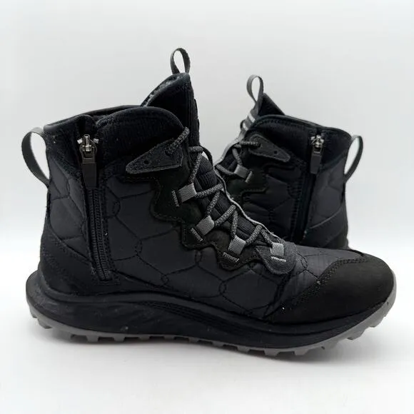 Merrell Womens Antora 3 Thermo Mid Boots US 7 M Black Waterproof Winter NIB