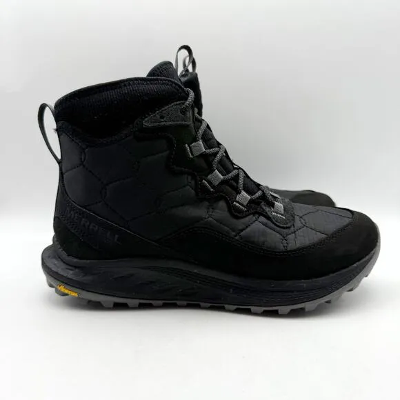 Merrell Womens Antora 3 Thermo Mid Boots US 7 M Black Waterproof Winter NIB